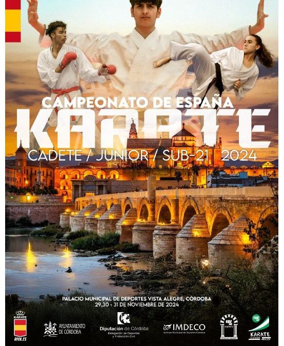 CTO ESPAÑA CADETE, JUNIOR, SUB21 Y PARA-KARATE 2024